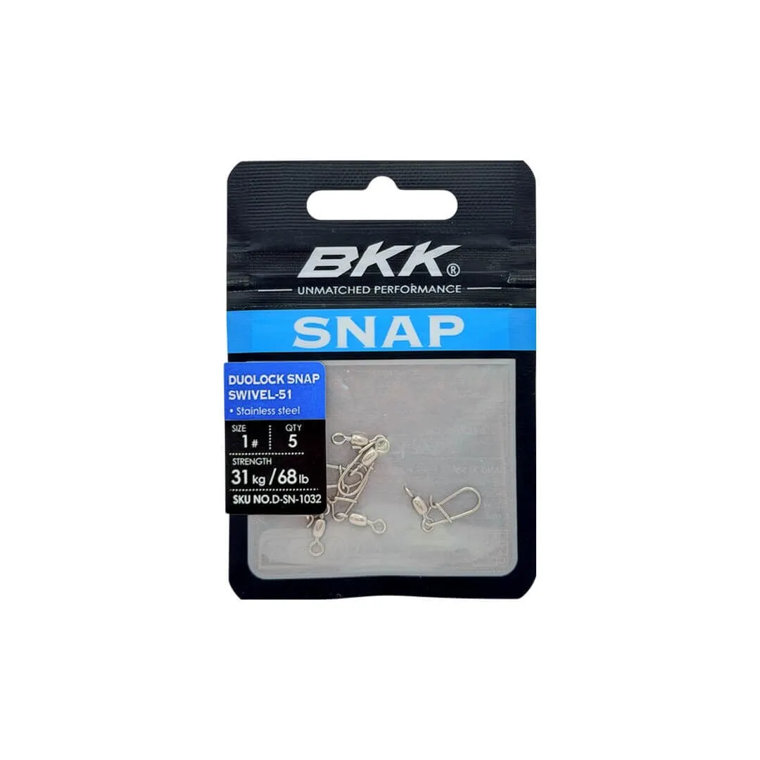 BKK Duolock Snap Swivel-51 Fırdöndü