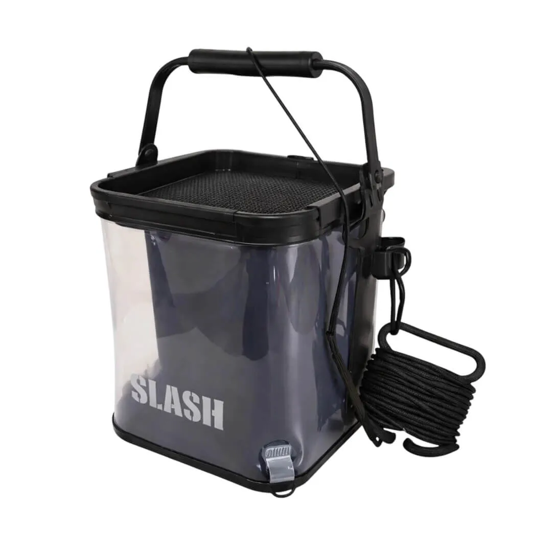 Slash Clear Live Bucket Siyah Balık Kovası