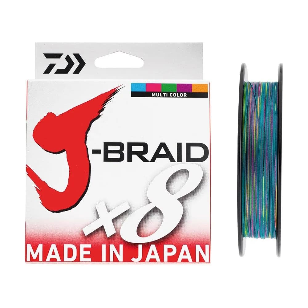 Daiwa JBraid 8B 300 Mt Multicolor İp Misina 0.16 MM