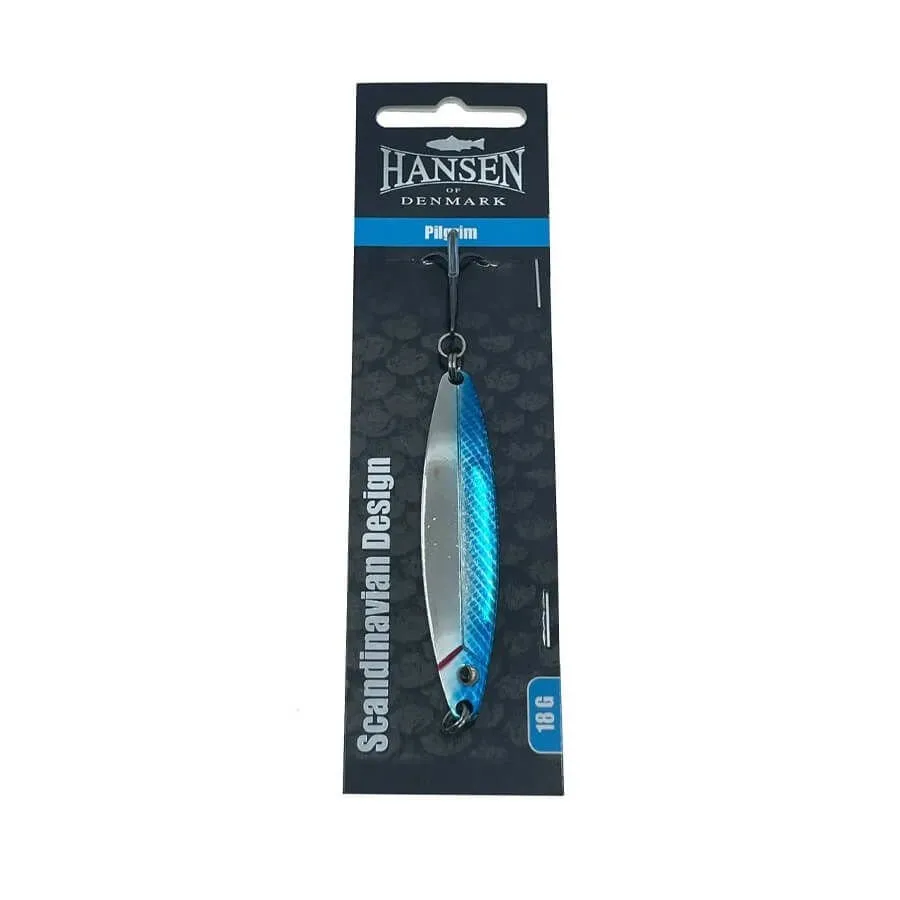 Hansen Pilgrim 7.8cm 18g Silver/Blue Kaşık