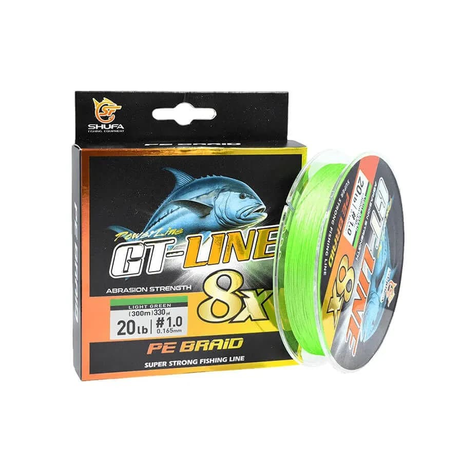 Shufa GT Line 8x Light Green 150 Mt İp Misina