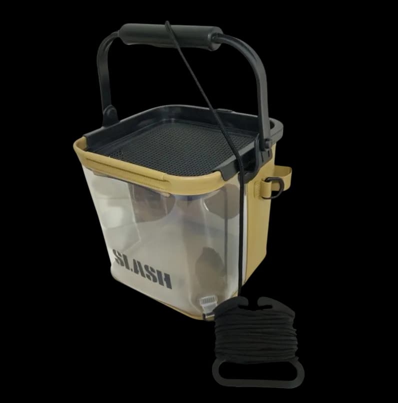 Slash Clear Live Bucket Haki Balık Kovası